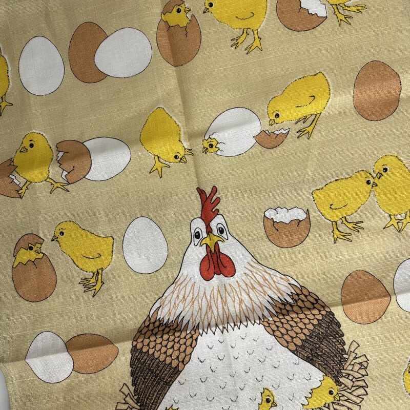 Tissu vintage Mother Hen By Ulster Lin