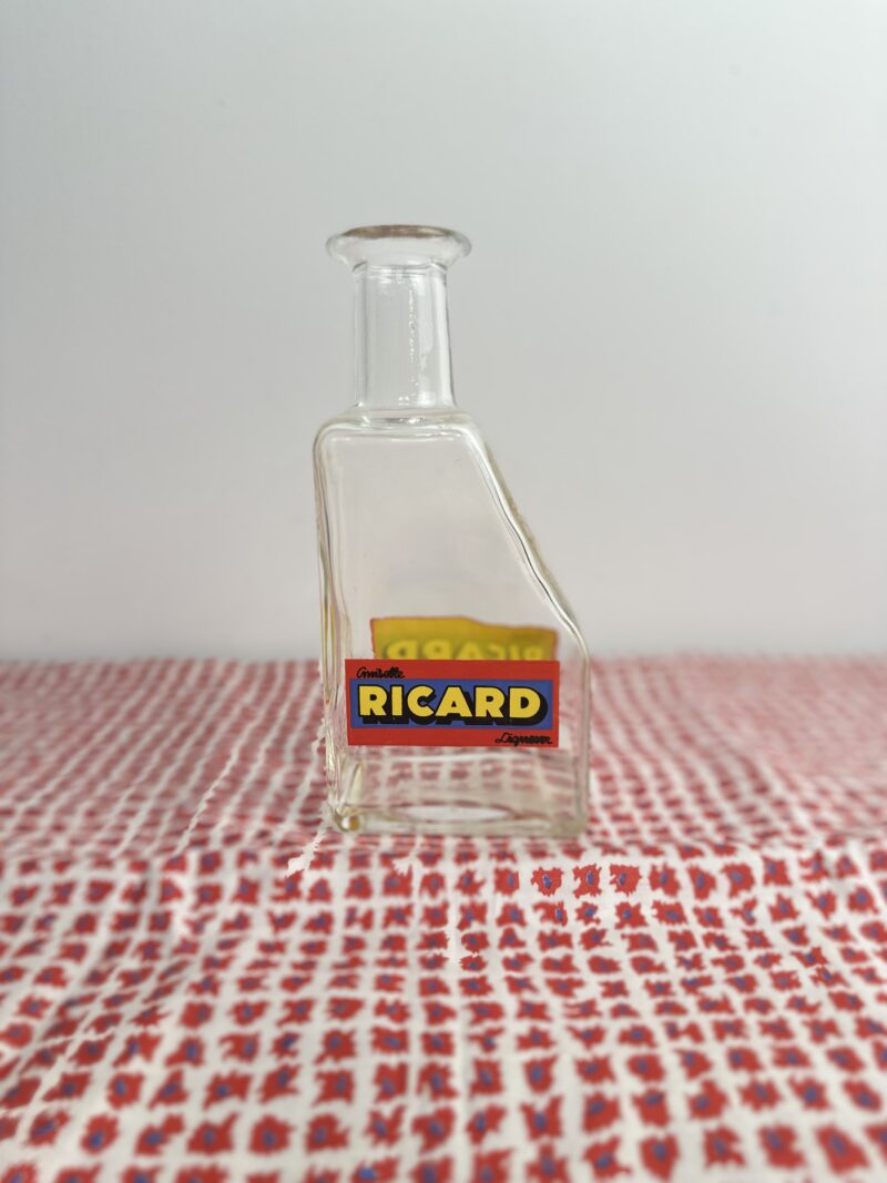 Carafe en verre vintage Ricard Anisette