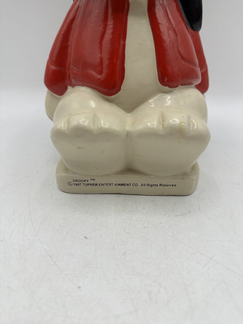 Figurine vintage Droopy 1997 en plâtre – Image 3