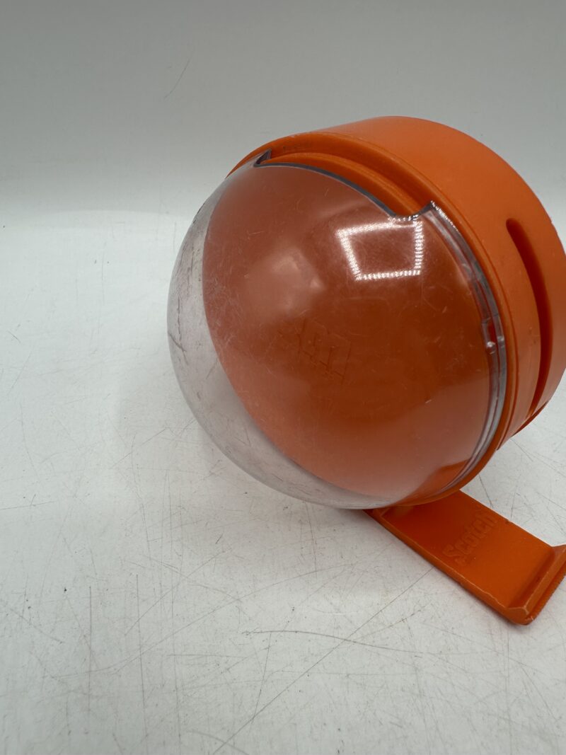 Dévidoir de scotch vintage orange années 70 – Image 7