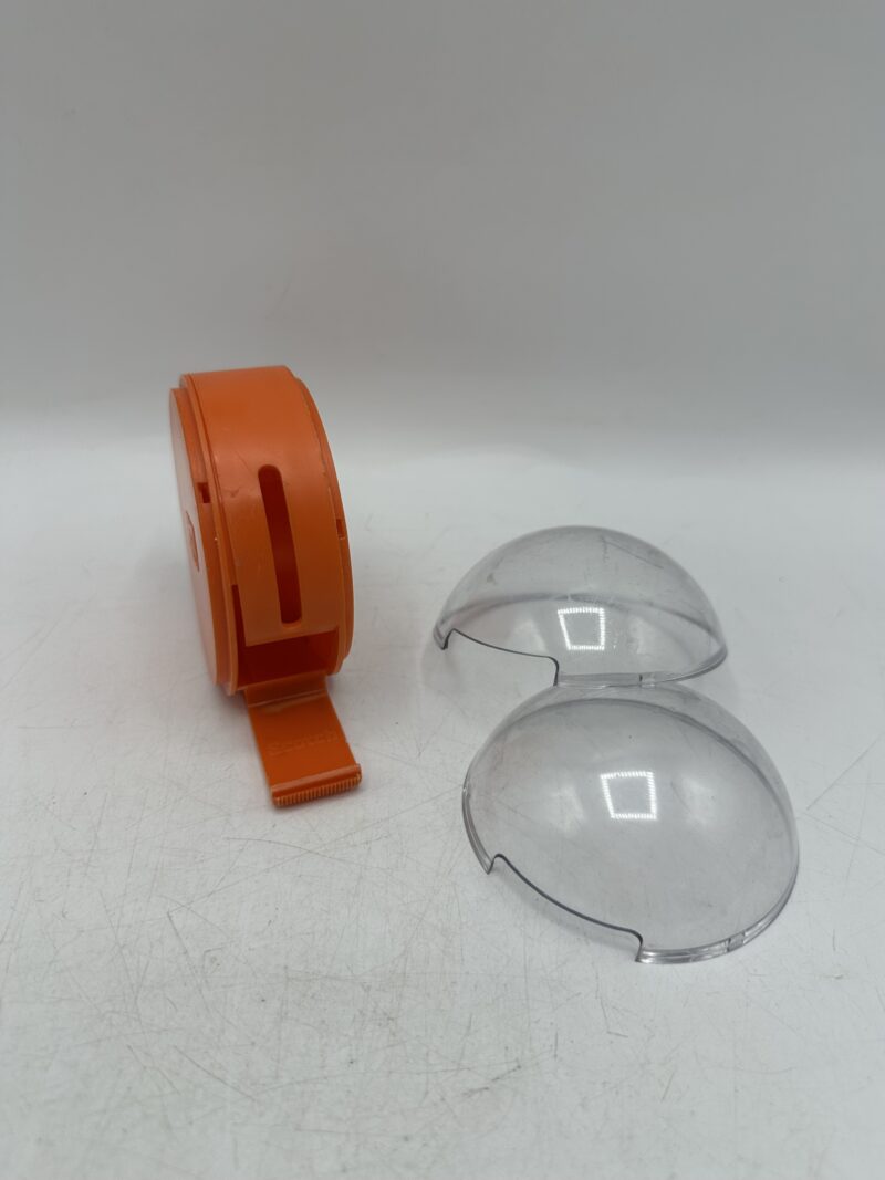 Dévidoir de scotch vintage orange années 70 – Image 10