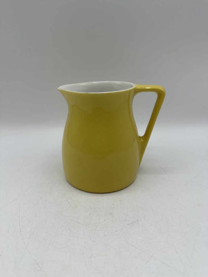 Petit pichet jaune Lunéville ancien – Image 3