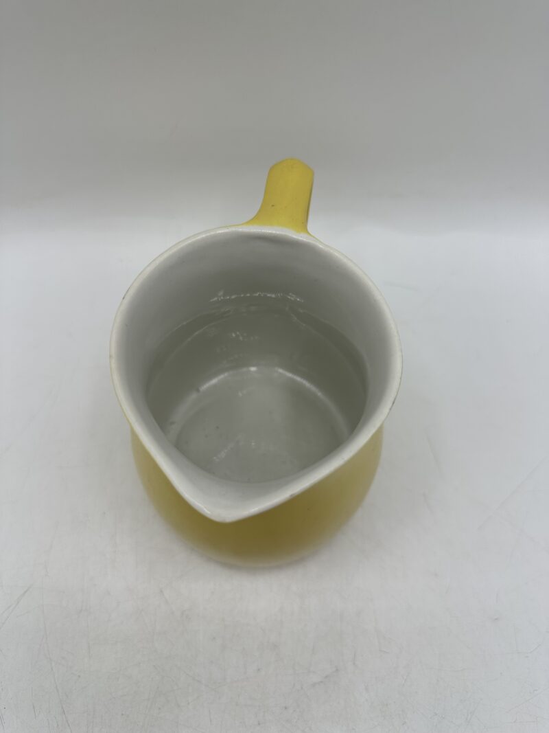 Petit pichet jaune Lunéville ancien – Image 5