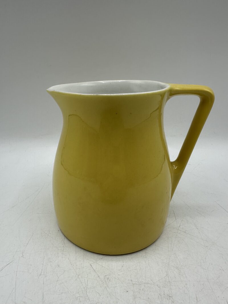 Petit pichet jaune Lunéville ancien – Image 7