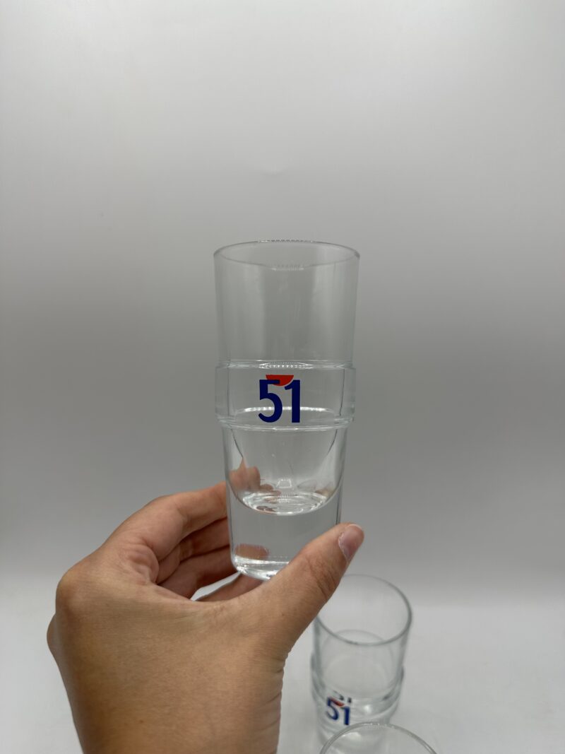 Lot de 4 verres 51 vintage – Image 5