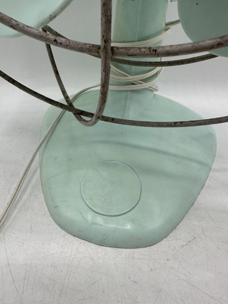 Ventilateur Calor Bivolt vert d'eau vintage – Image 6
