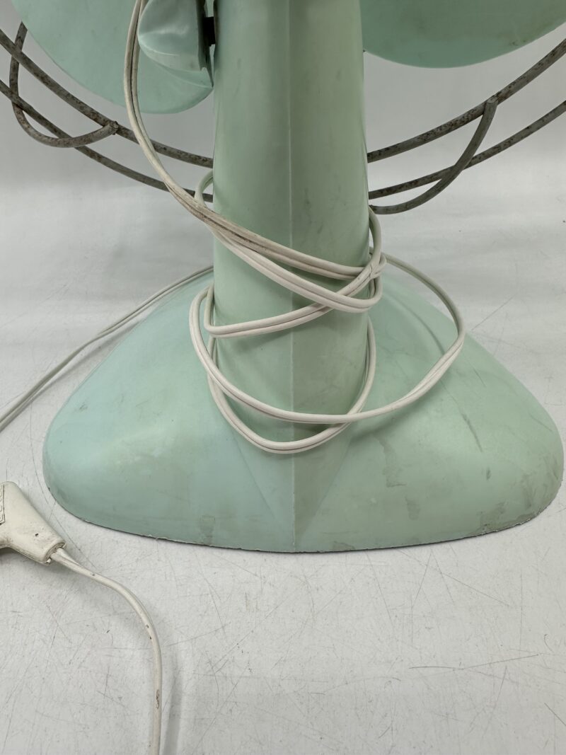 Ventilateur Calor Bivolt vert d'eau vintage – Image 8