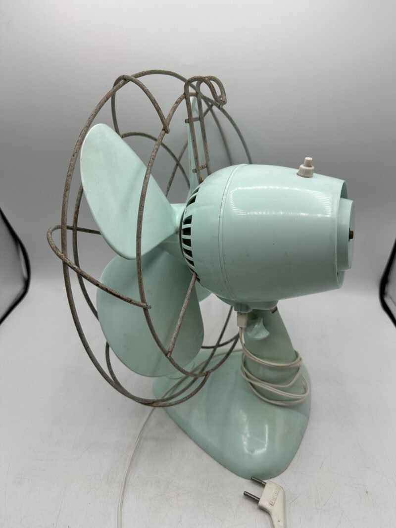 Ventilateur Calor Bivolt vert d'eau vintage – Image 11