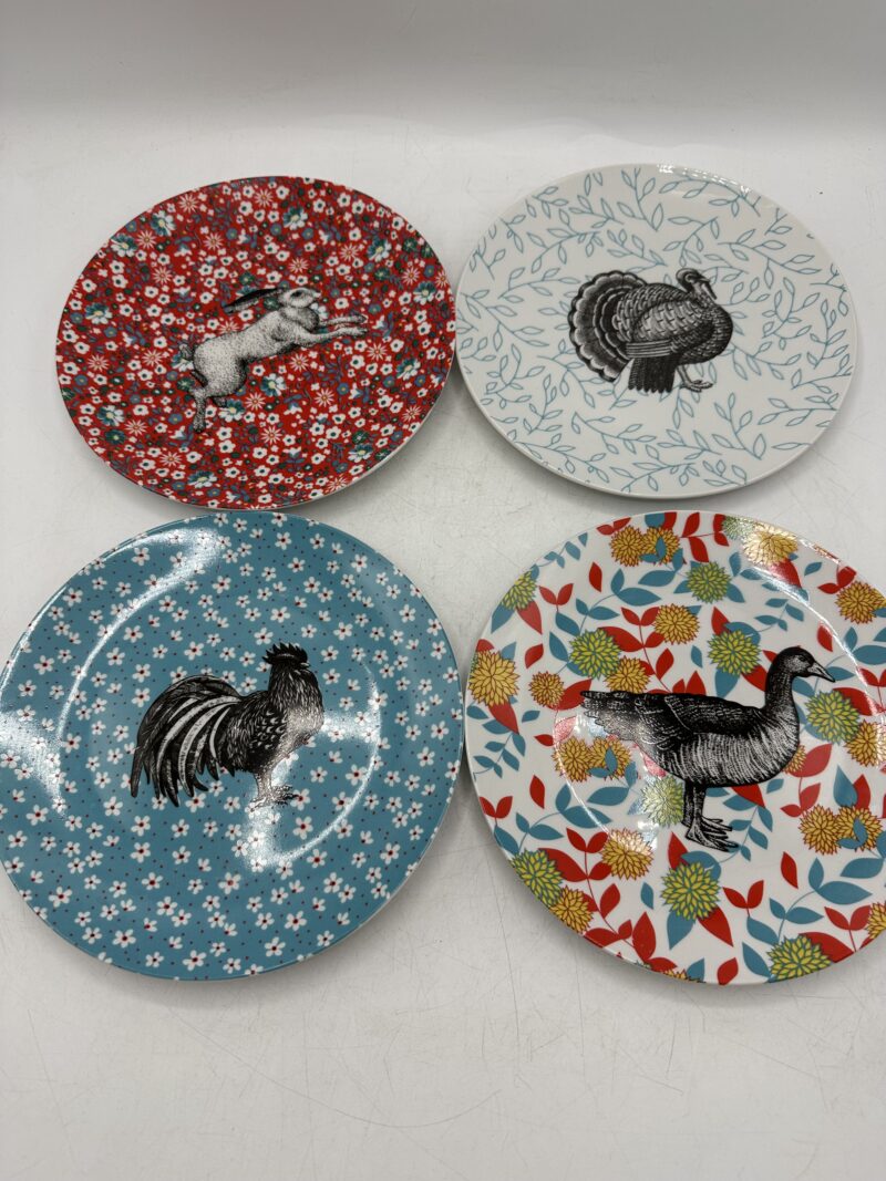 Lot de 4 petites assiettes Linvosges – Image 2