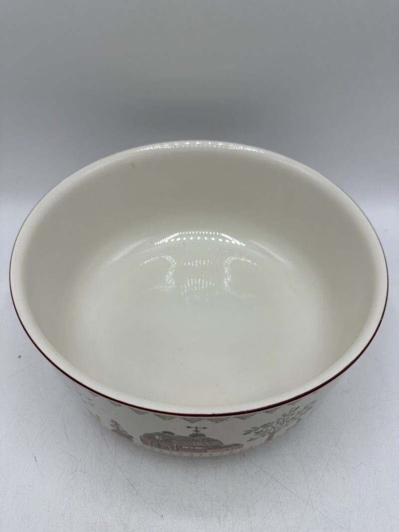 Saladier ou plat ancien Villeroy & Boch American Sampler – Image 3