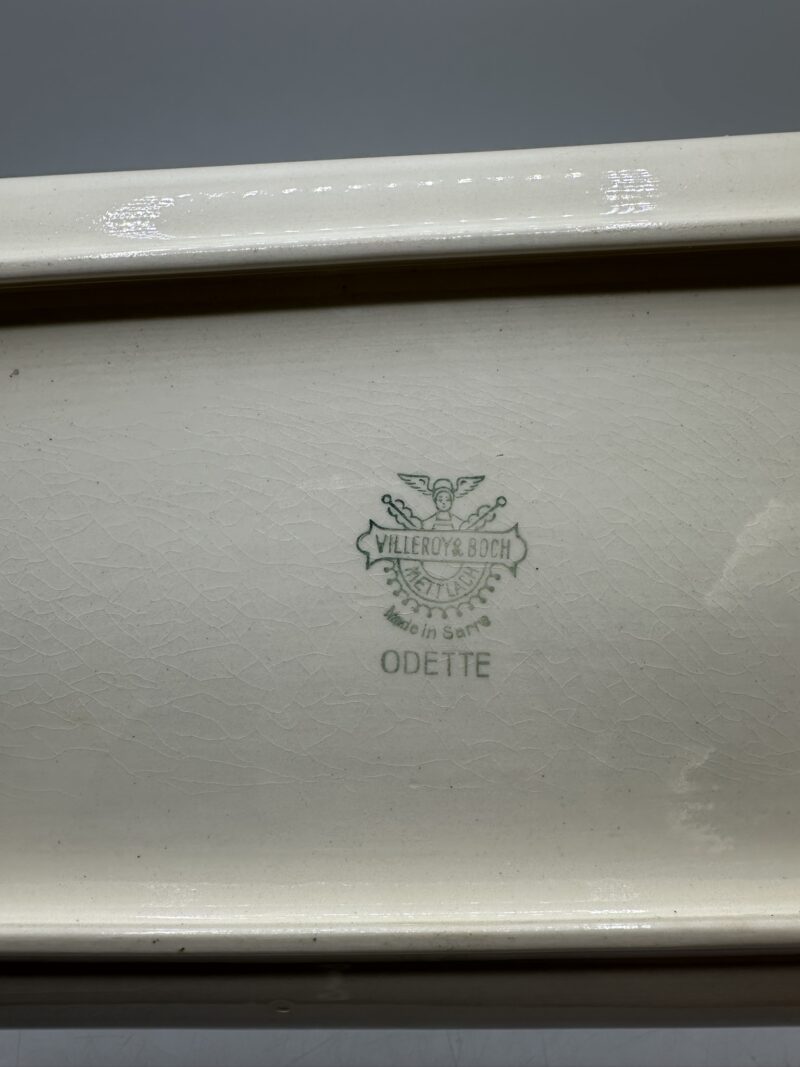Ancien plat à gateaux Villeroy et Boch Odette – Image 8