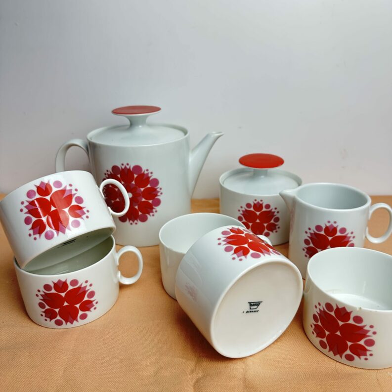 Service à café vintage années 70 Thomas Germany