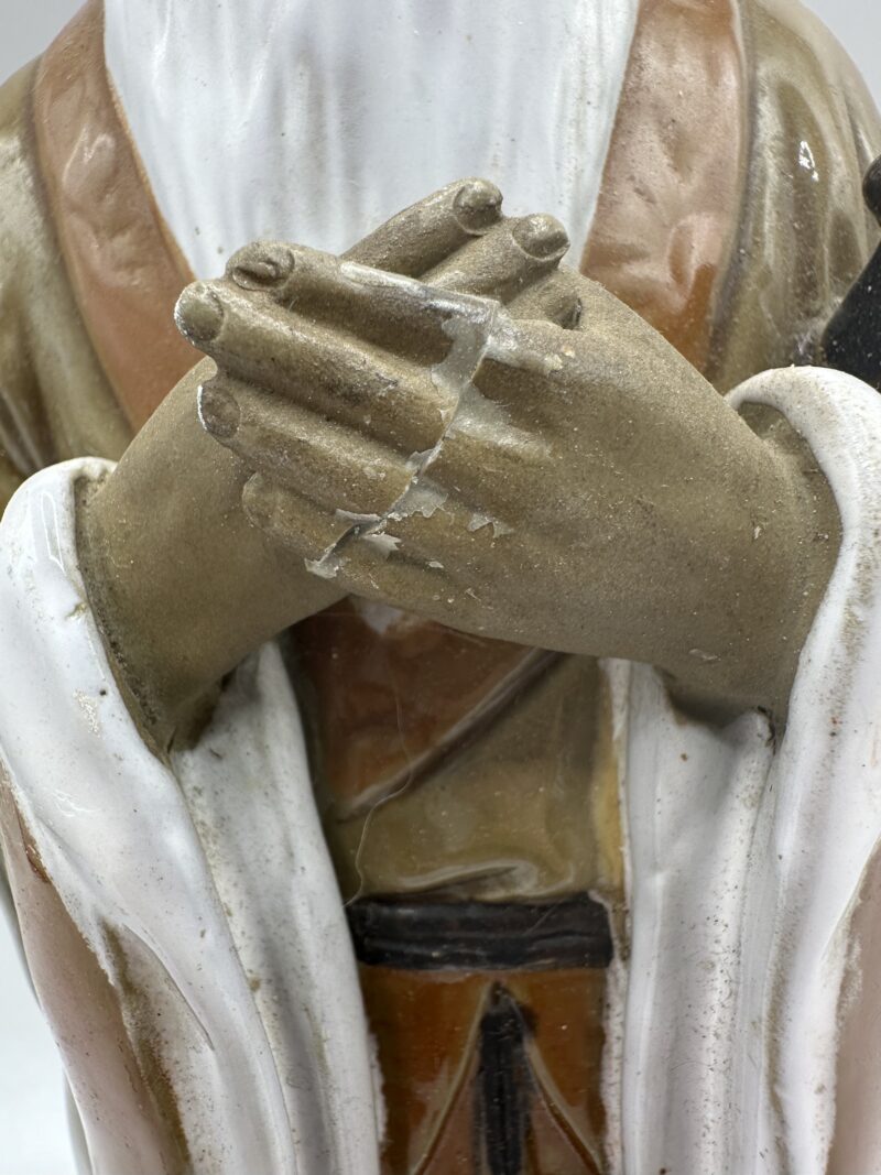 Statue Mudman chinoise vintage – Image 4
