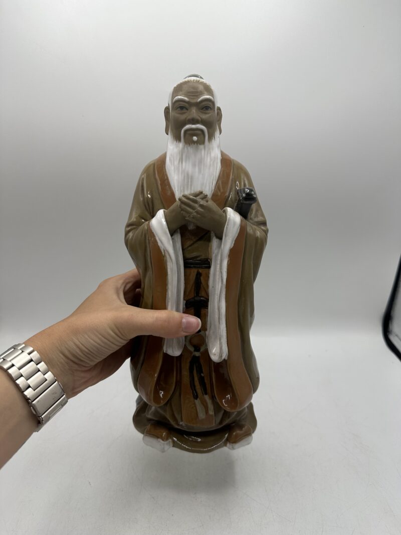 Statue Mudman chinoise vintage – Image 9
