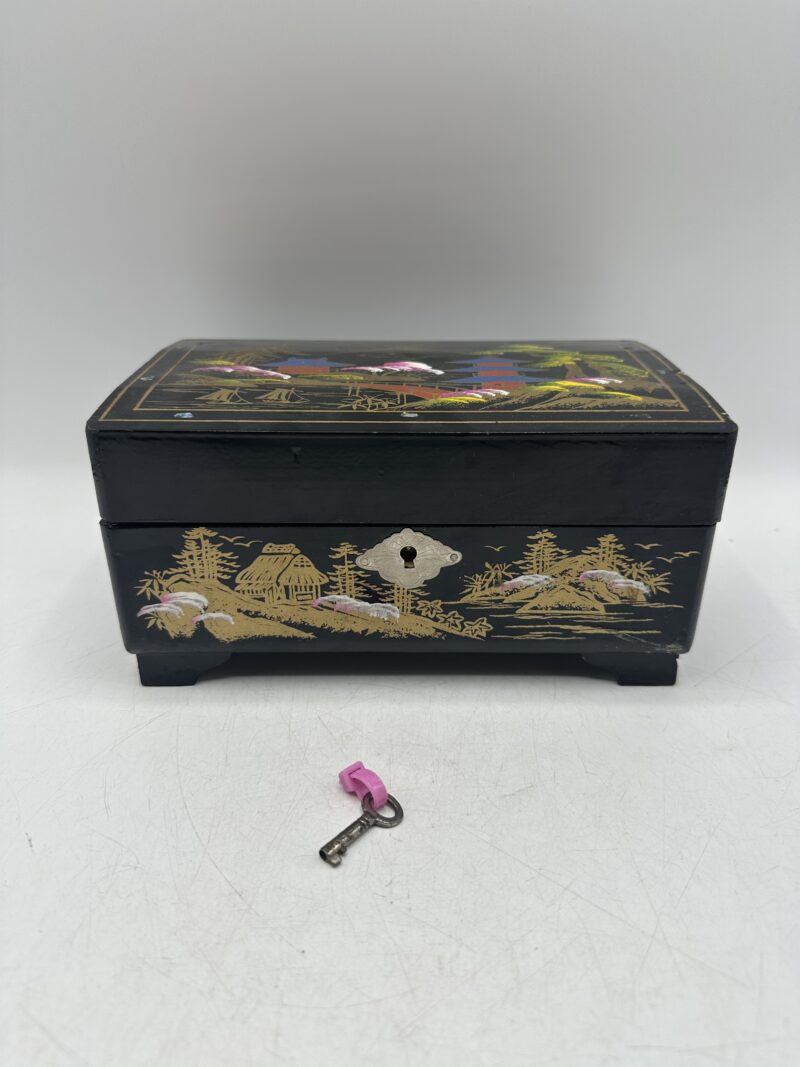 Ancienne boite à bijoux musicale chinoise – Image 2