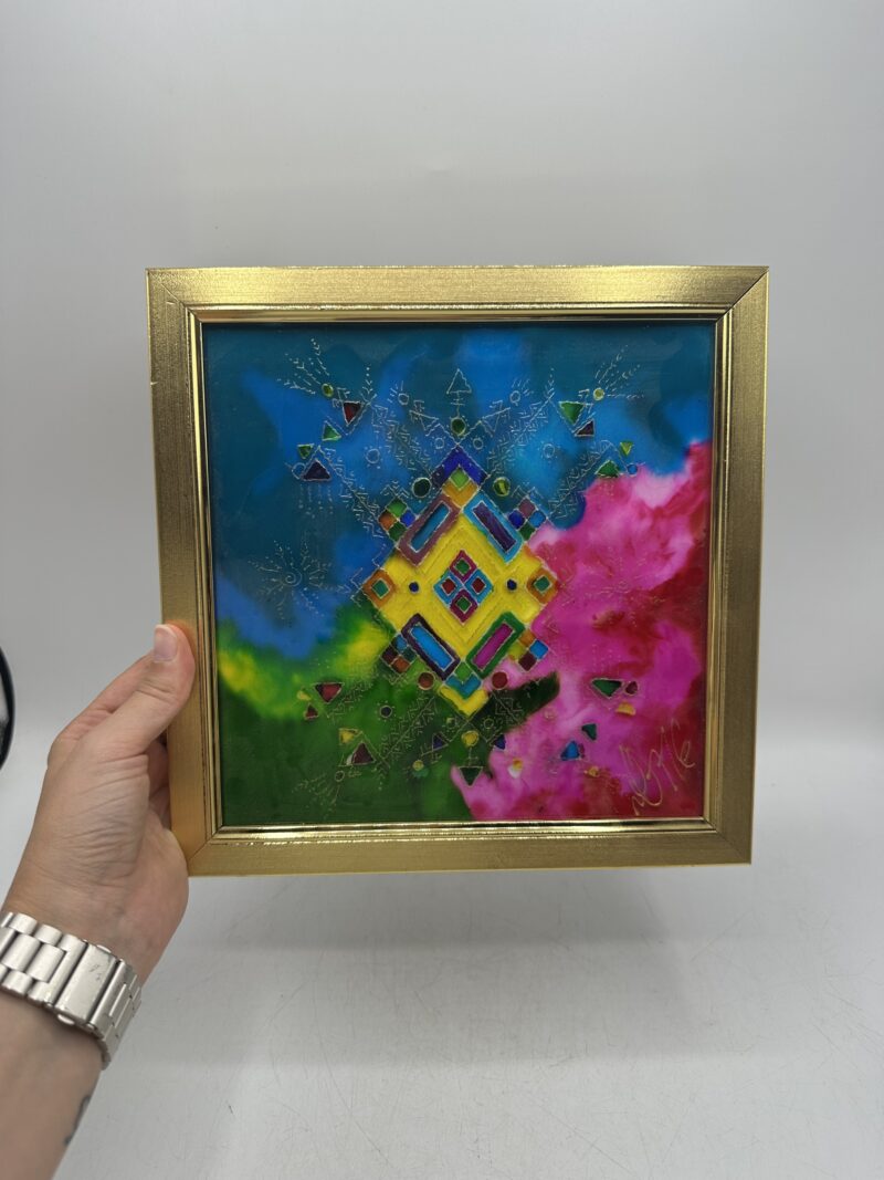 Œuvre originale L'étoile de Kabylie par Nadia Cherrak Ouahioune – Image 6