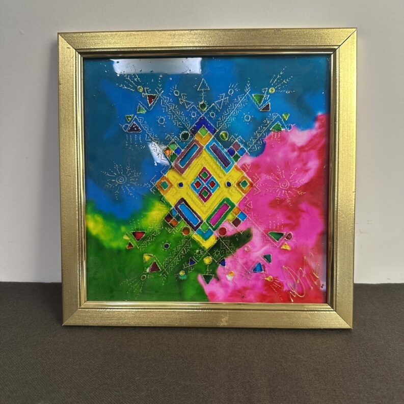 Œuvre originale L'étoile de Kabylie par Nadia Cherrak Ouahioune