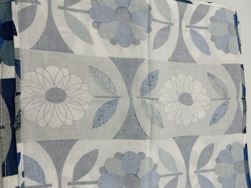 Tissu vintage années 70 motif fleur rétro – Image 6