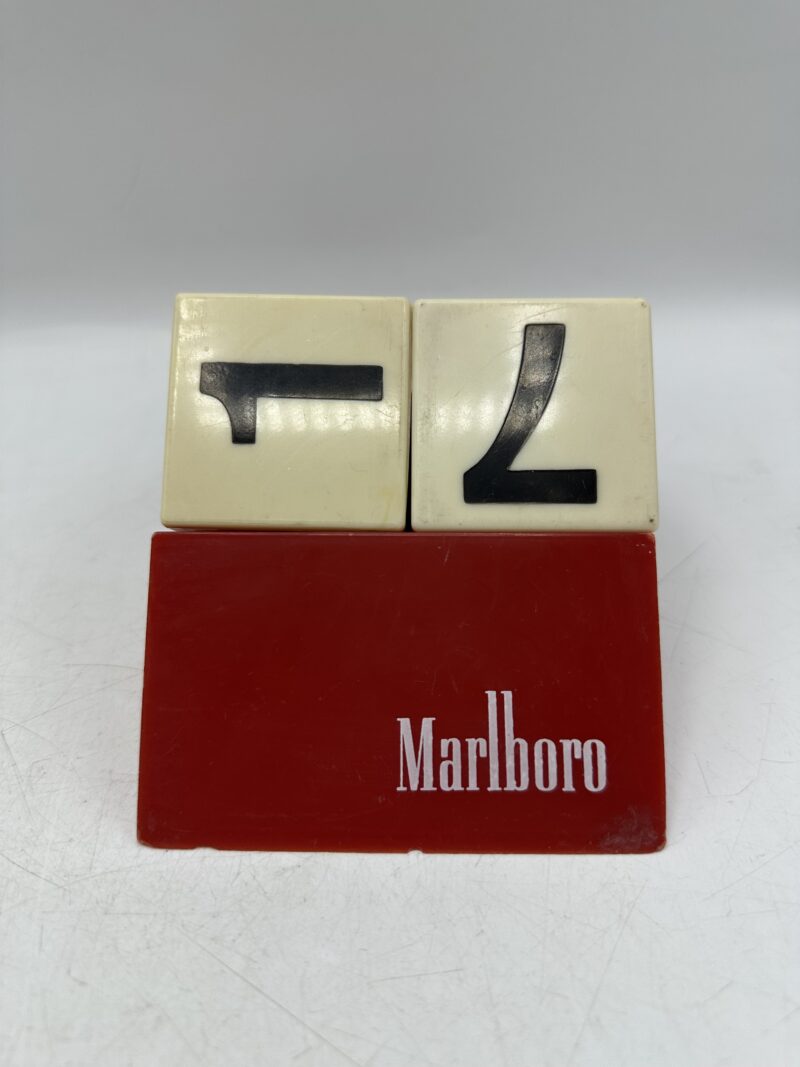 Calendrier perpétuel publicitaire Marlboro vintage – Image 12