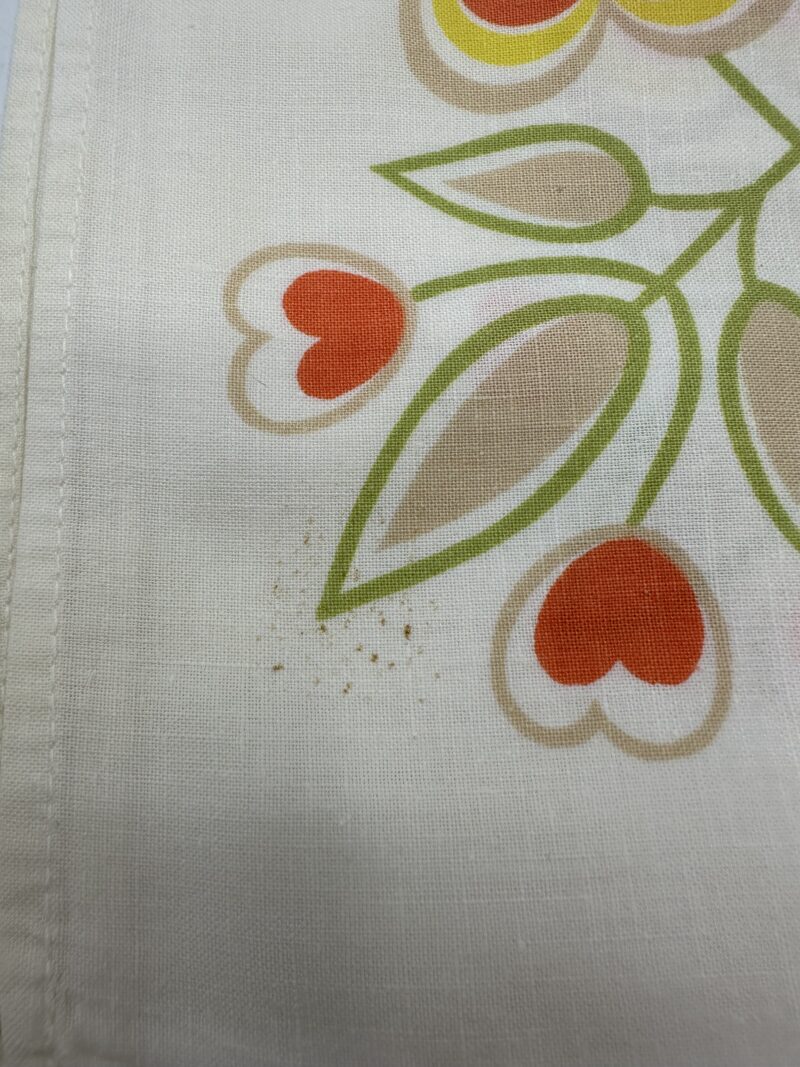 Lot de 6 carrés de tissu vintage fleuri – Image 6