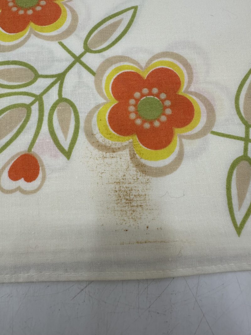 Lot de 6 carrés de tissu vintage fleuri – Image 7