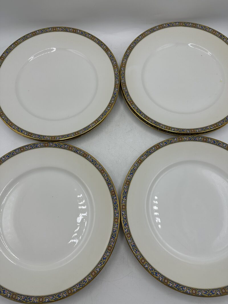 Lot de 8 assiettes Vignaud porcelaine de Limoges – Image 10
