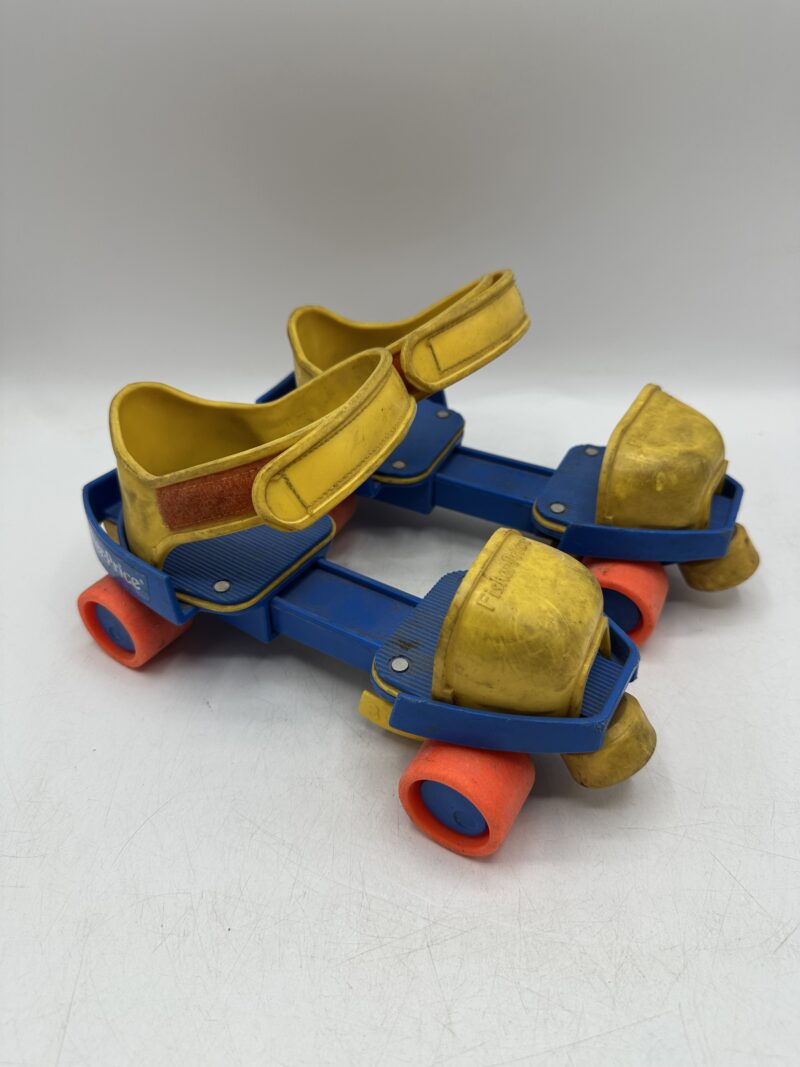 Anciens patins à roulettes Fisher Price vintage années 80 – Image 2
