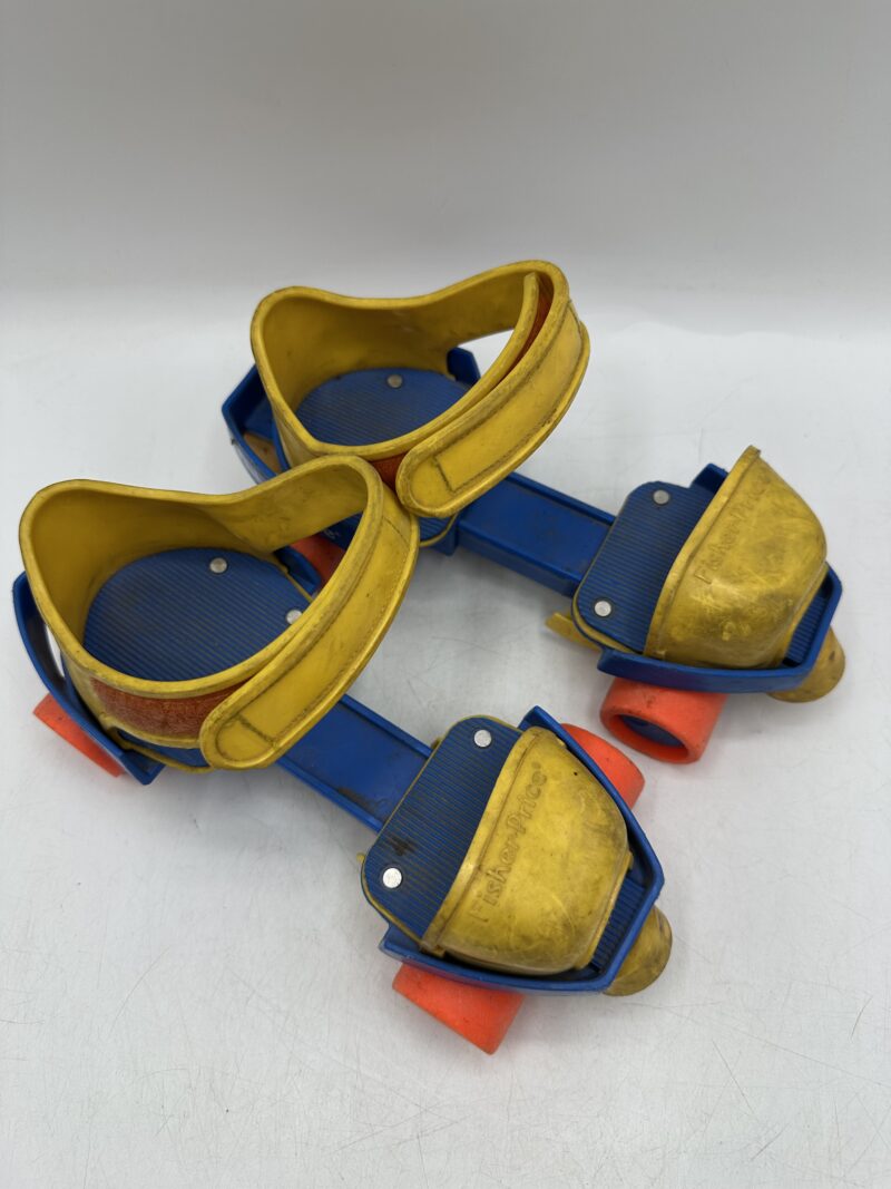 Anciens patins à roulettes Fisher Price vintage années 80 – Image 5
