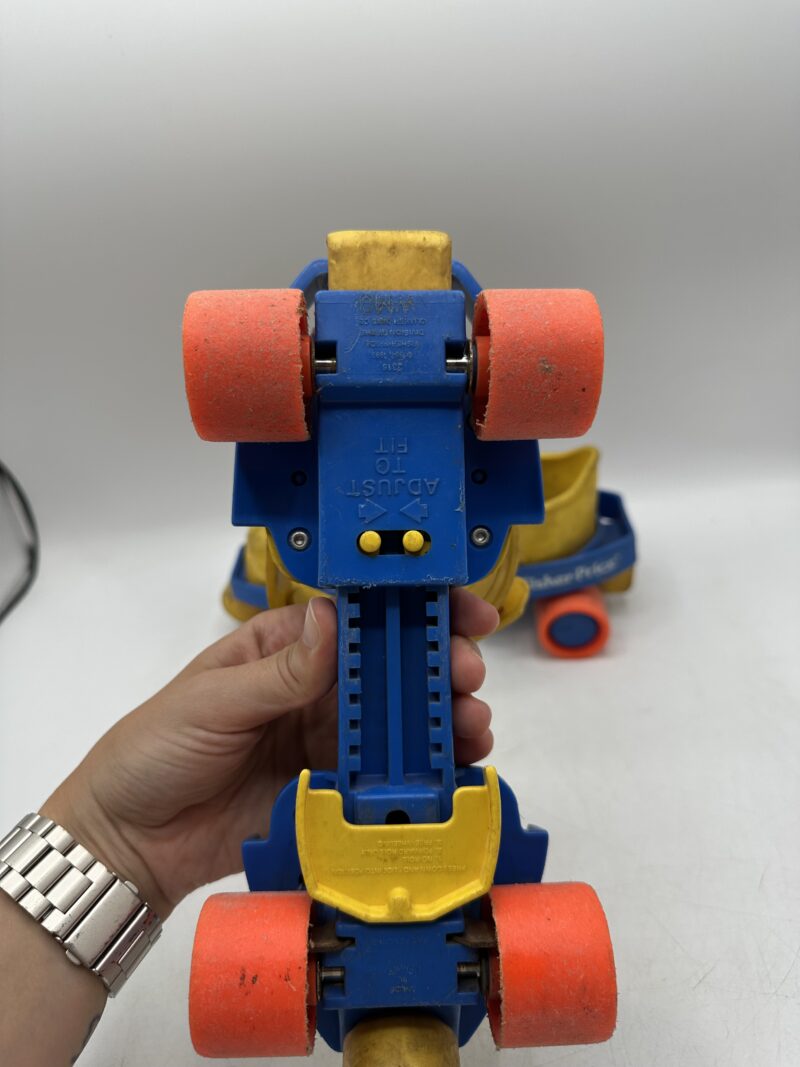 Anciens patins à roulettes Fisher Price vintage années 80 – Image 8