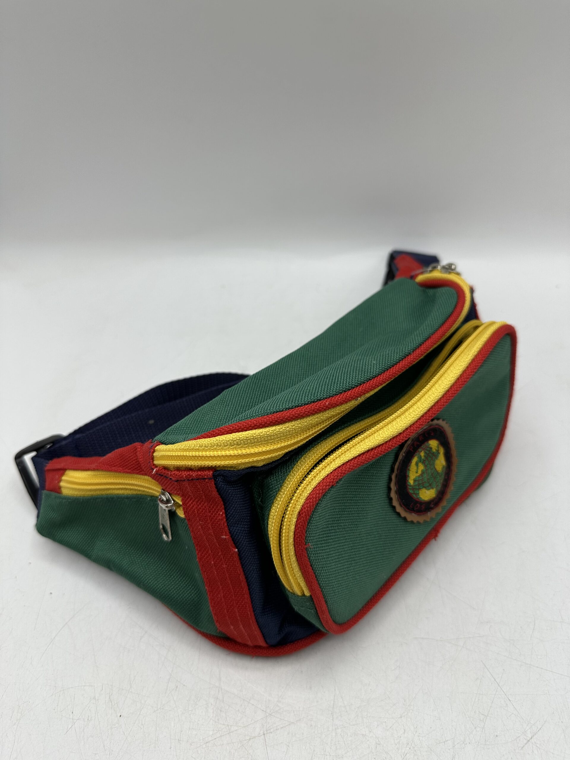 Petite sacoche banane vintage multicolore années 80-90 – Image 4