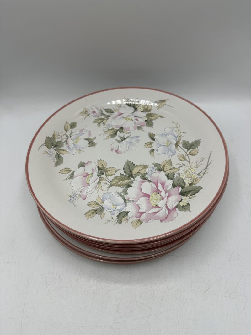 Lot 6 assiettes anciennes Millefleurs Japon – Image 2