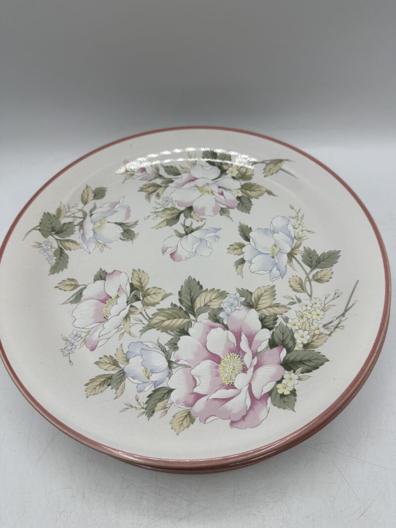 Lot 6 assiettes anciennes Millefleurs Japon – Image 4