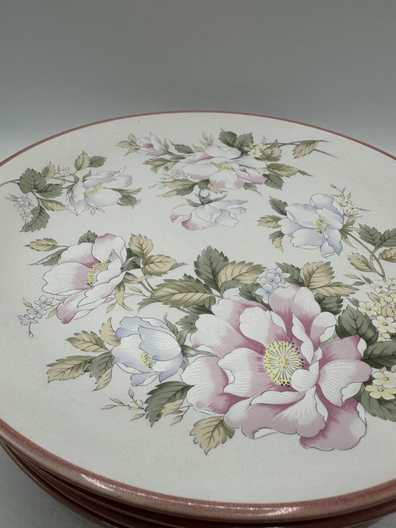 Lot 6 assiettes anciennes Millefleurs Japon – Image 5