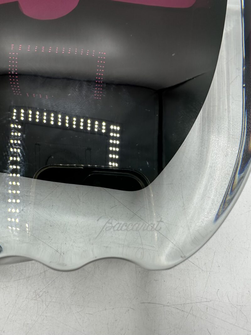 Vase Océanie en cristal de Baccarat – Image 9