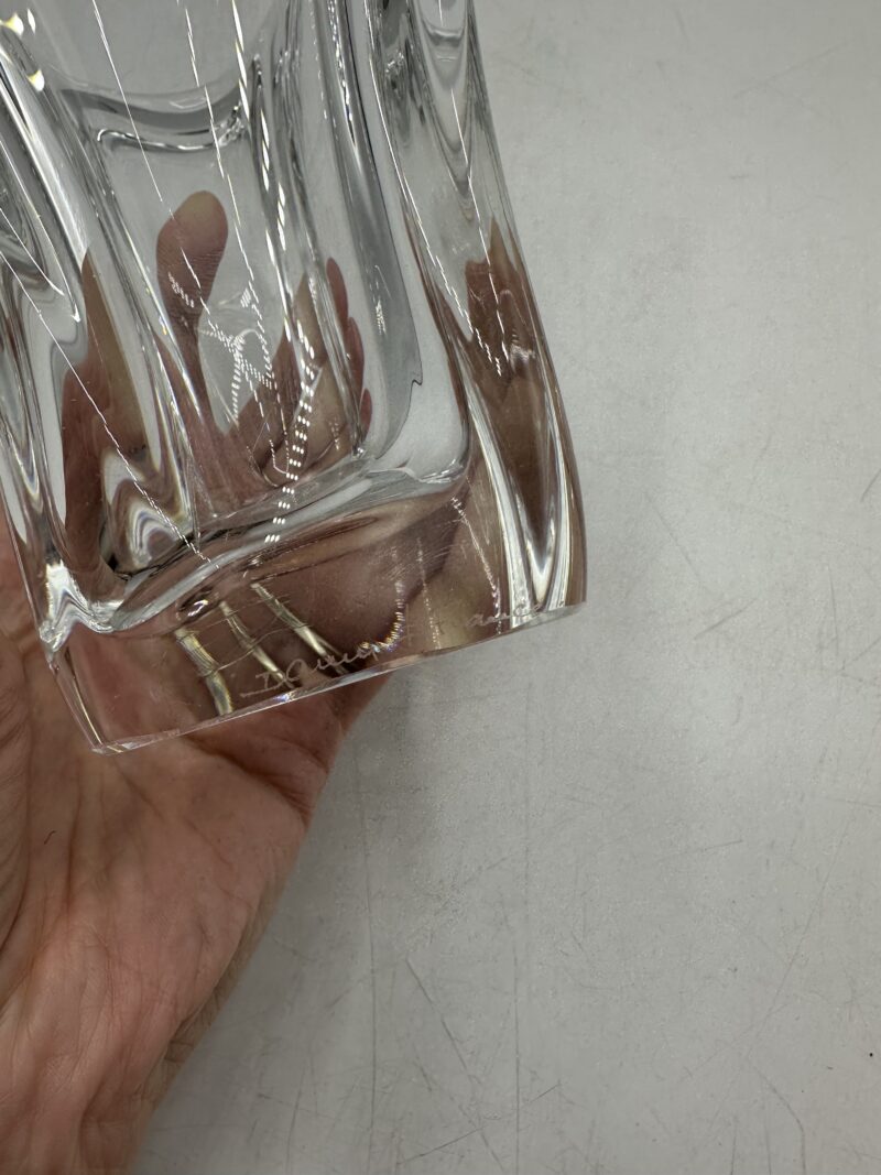 Vase en cristal Daum – Image 9