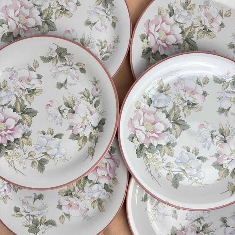 Lot 6 assiettes anciennes Millefleurs Japon