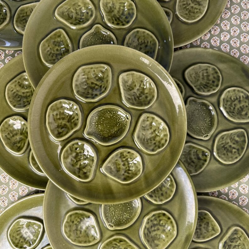 Service à huitres Niderviller 13 pièces