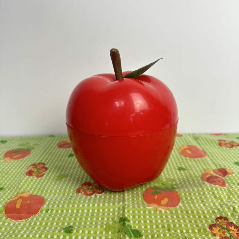 Seau à glaçons pomme rouge