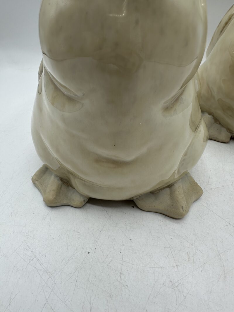 Duo d'oies décoratives céramique – Image 6