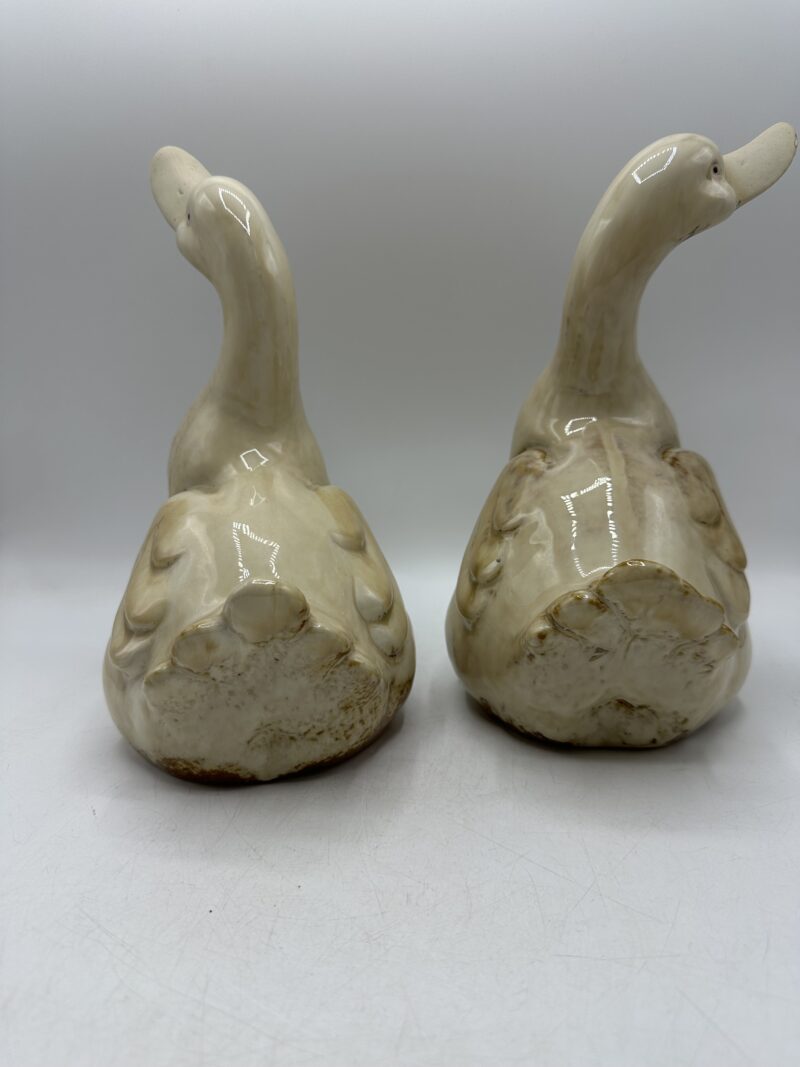 Duo d'oies décoratives céramique – Image 10