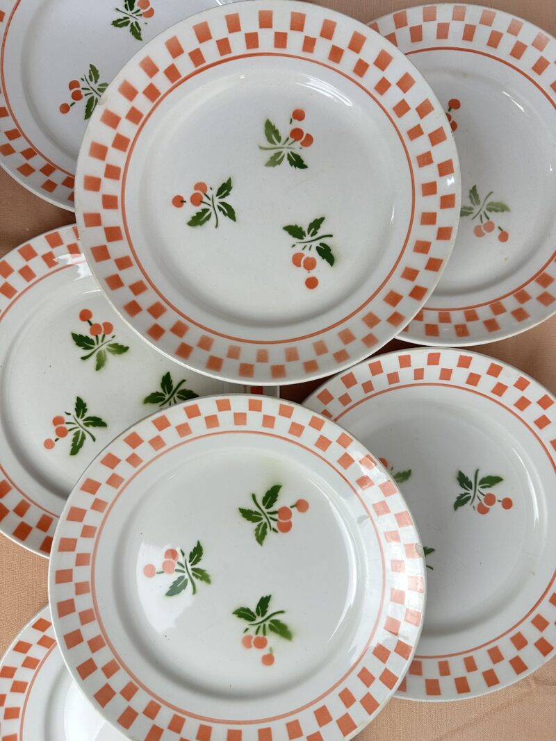 8 assiettes Moulin des Loups