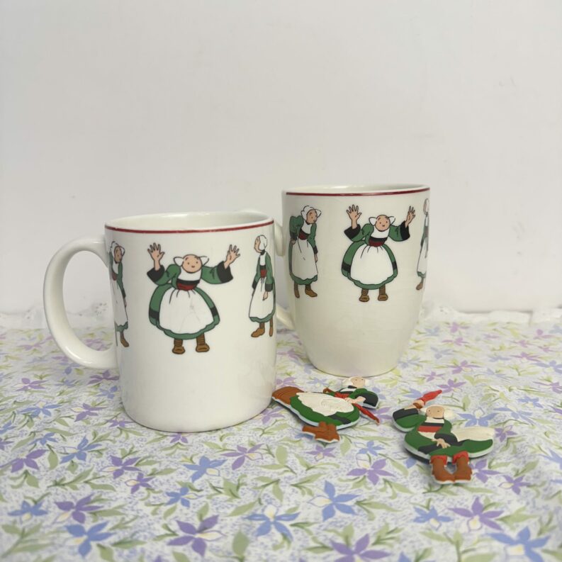 Duo mugs Bécassine 1997