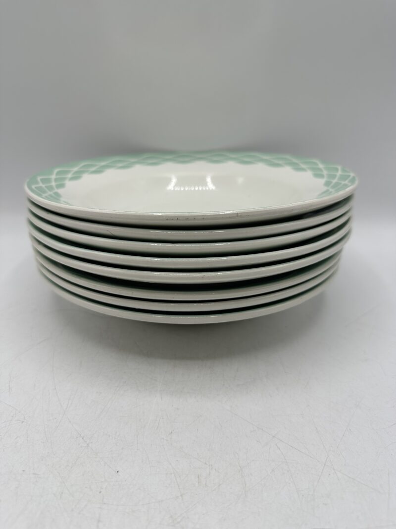 8 assiettes creuses Lola Digoin – Image 2