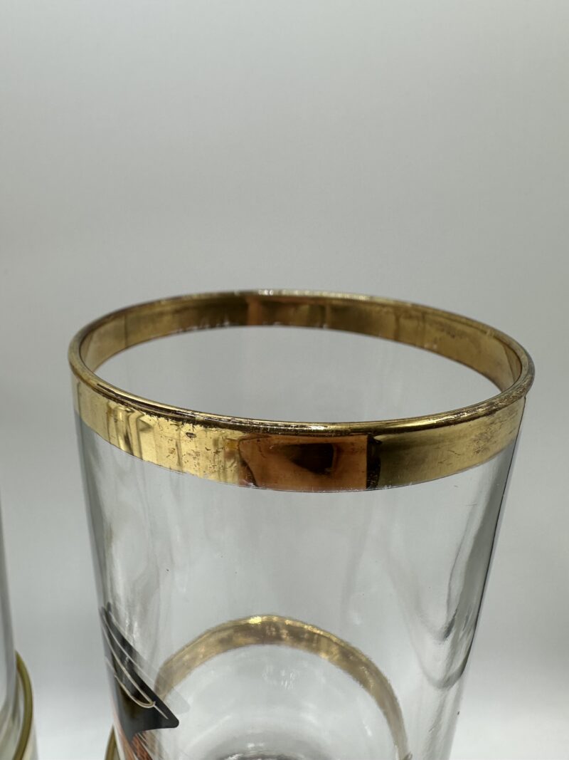 10 verres vintage décor chevaux – Image 10