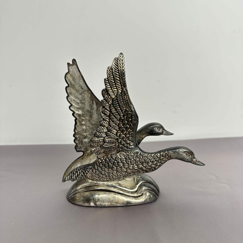 Porte-serviettes Silea métal argenté