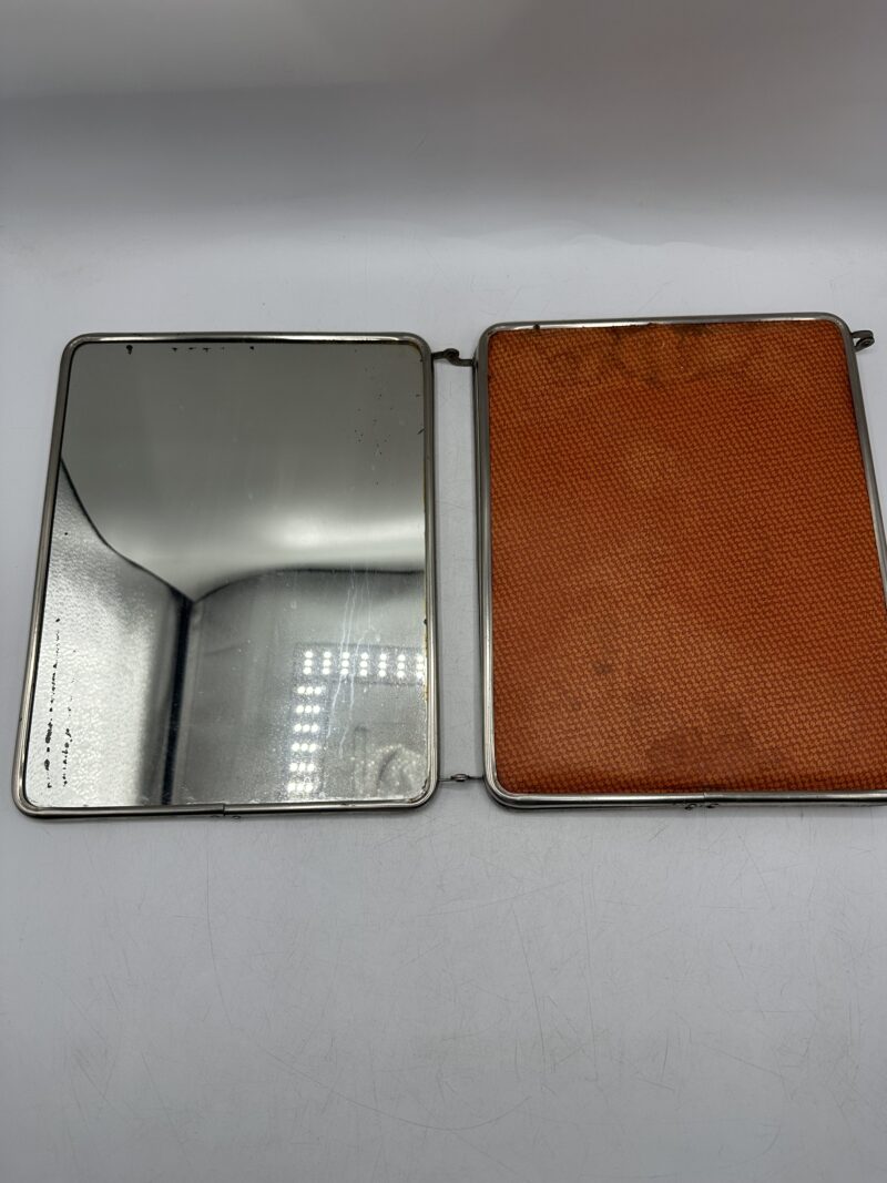 Miroir ancien triptyque vintage – Image 2