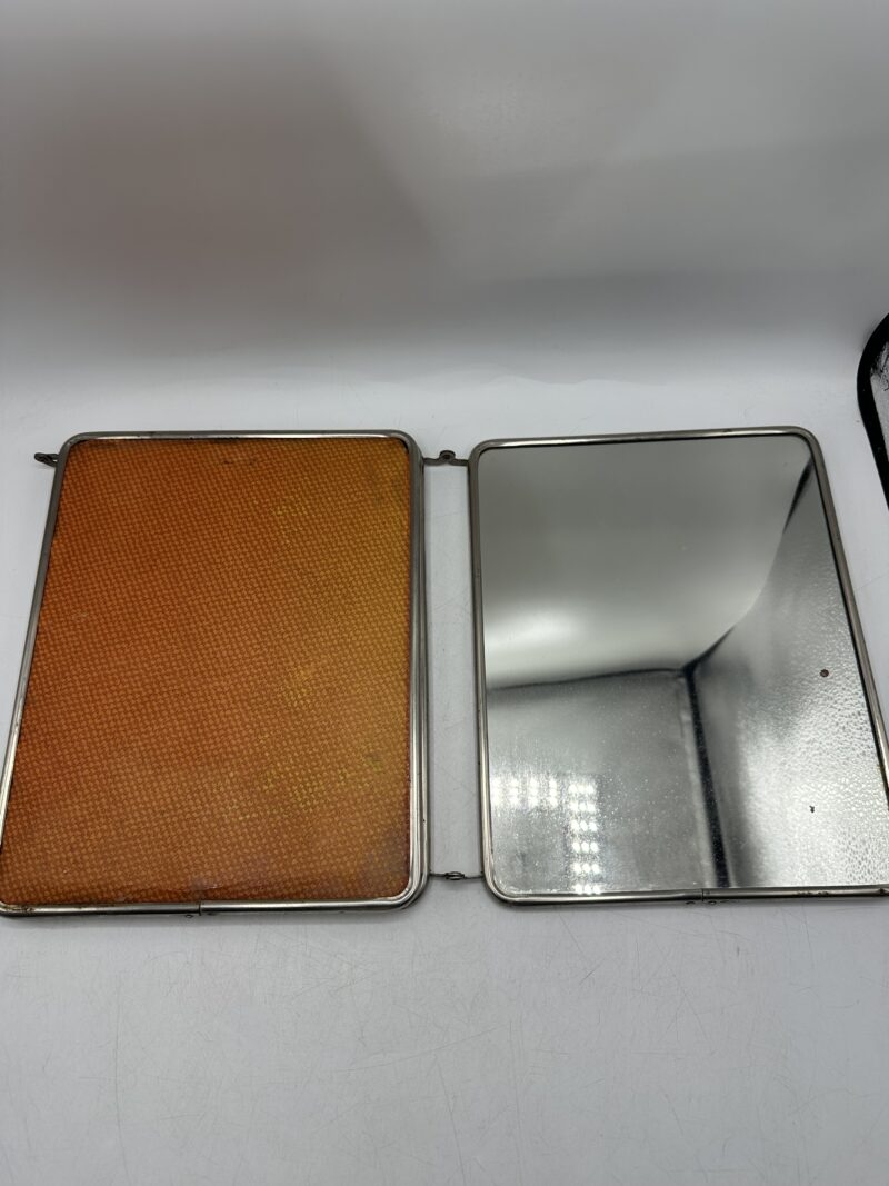 Miroir ancien triptyque vintage – Image 3