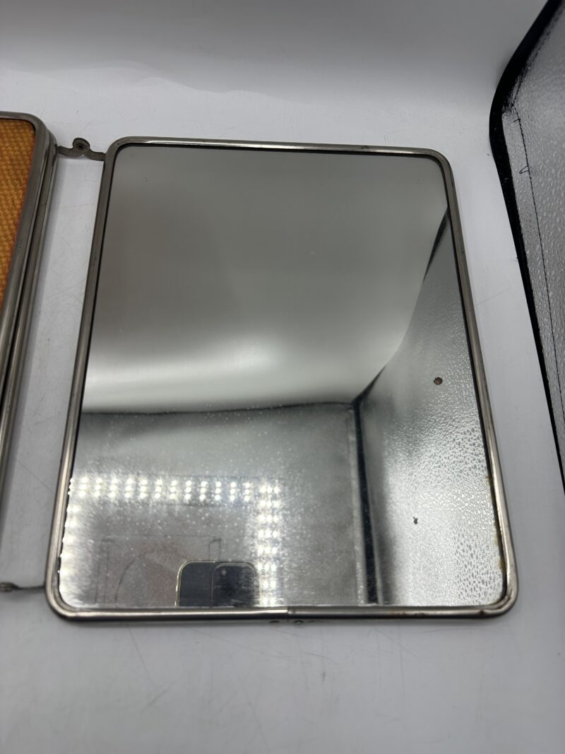 Miroir ancien triptyque vintage – Image 7