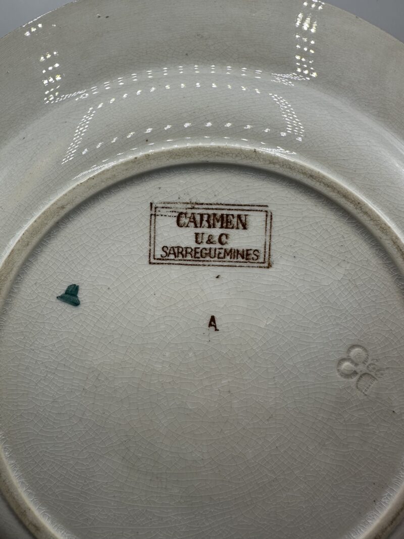 Duo d'assiettes Carmen Sarreguemines – Image 9
