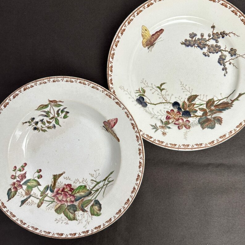 Duo d'assiettes Carmen Sarreguemines